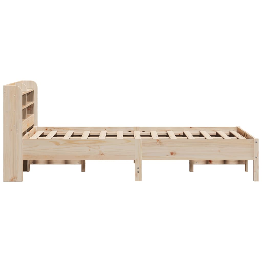 sengeramme uden madras 90x200 cm massivt fyrretræ