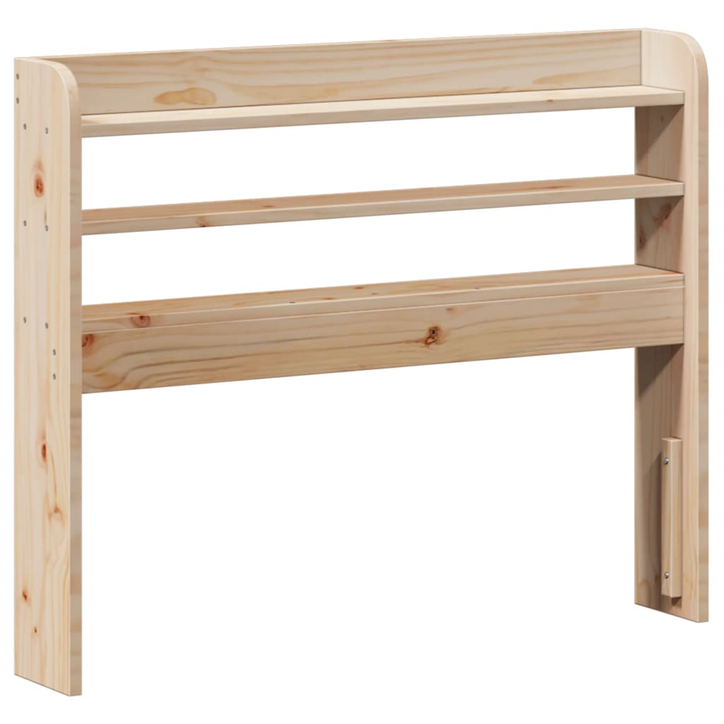 sengeramme med sengegavl 90x200 cm massivt fyrretræ