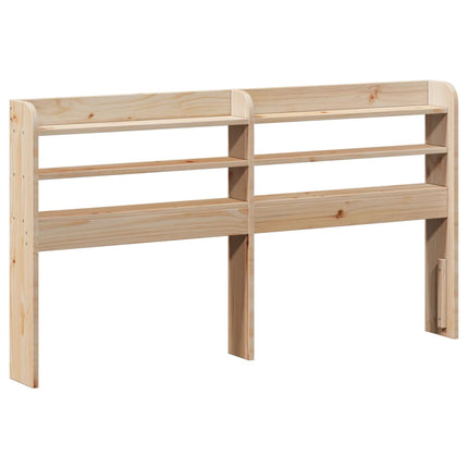 sengeramme uden madras 150x200 cm massivt fyrretræ