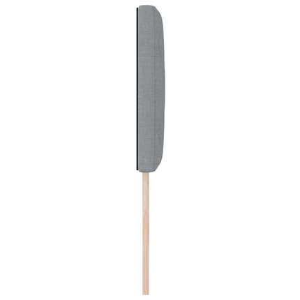 LED sengegavl Lysegrå 80 cm Stof