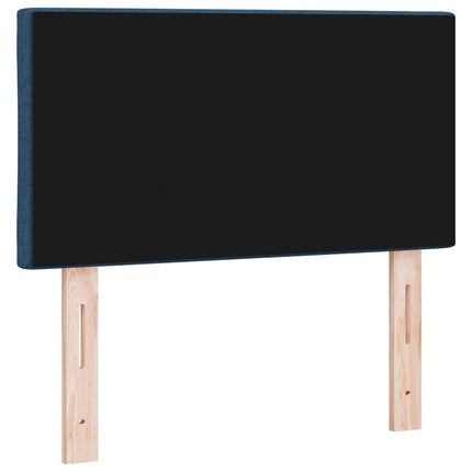 LED sengegavl Blå 80 cm Stof