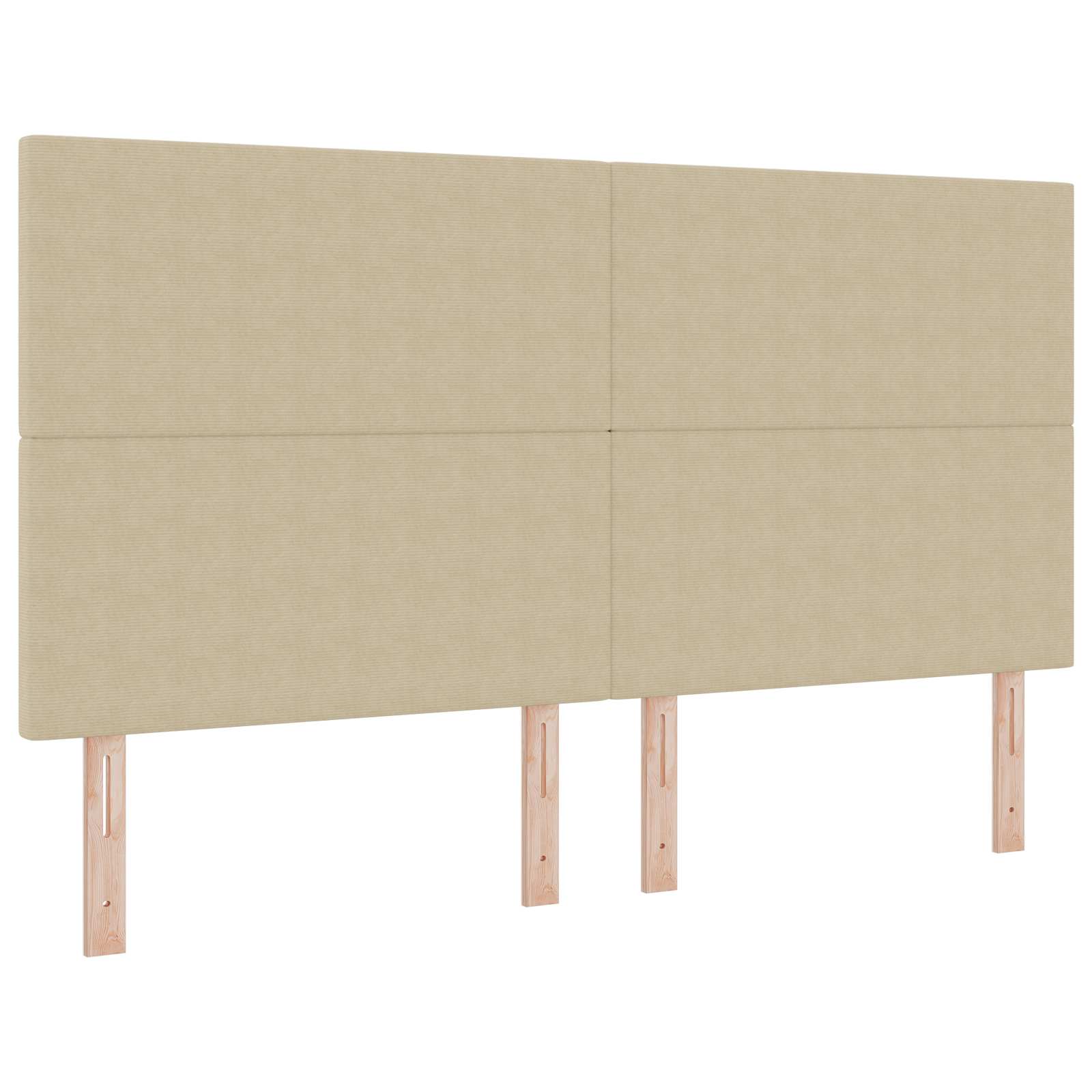 LED sengegavl med LED -strimmellys Grågrøn 180 cm Polyester