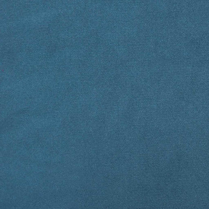 Box spring seng med madras Mørk blå 100 x 200 cm Fløjl