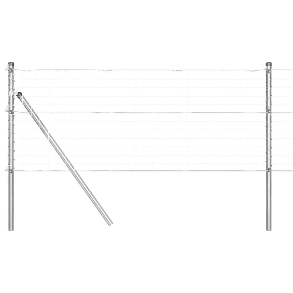 Hegnspæl Andet 26 pcs Grå 3,2 x 3,2 x 100 cm Stål