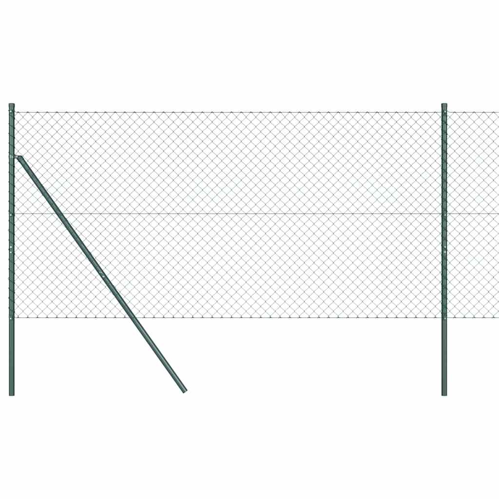 Grundfikseret svejset trådgærde 10 x 1 m (B x H)