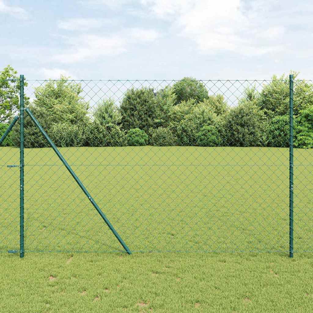 Grundfikseret svejset trådgærde 10 x 1,6 m (B x H)