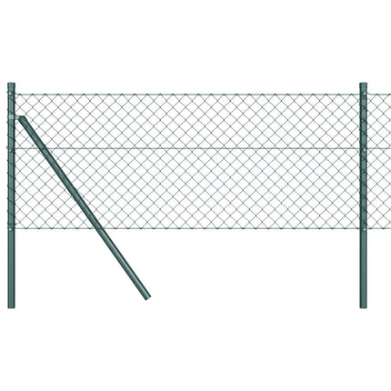 Kædetrådsgitter Grundfiks 25 x 0,6 m PVC-belagt stål Grøn Mesh