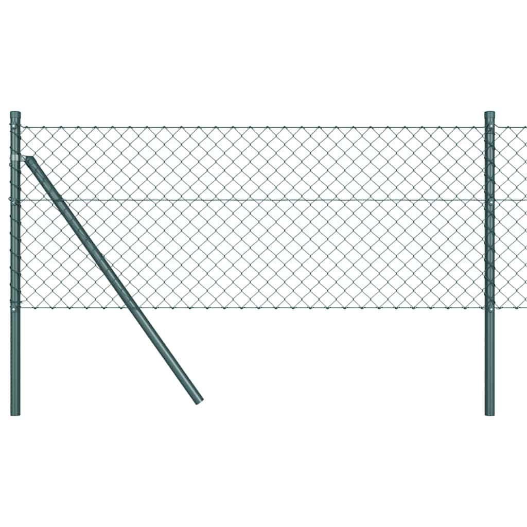 Grundfikseret svejset trådgærde 25 x 0,6 m (B x H)