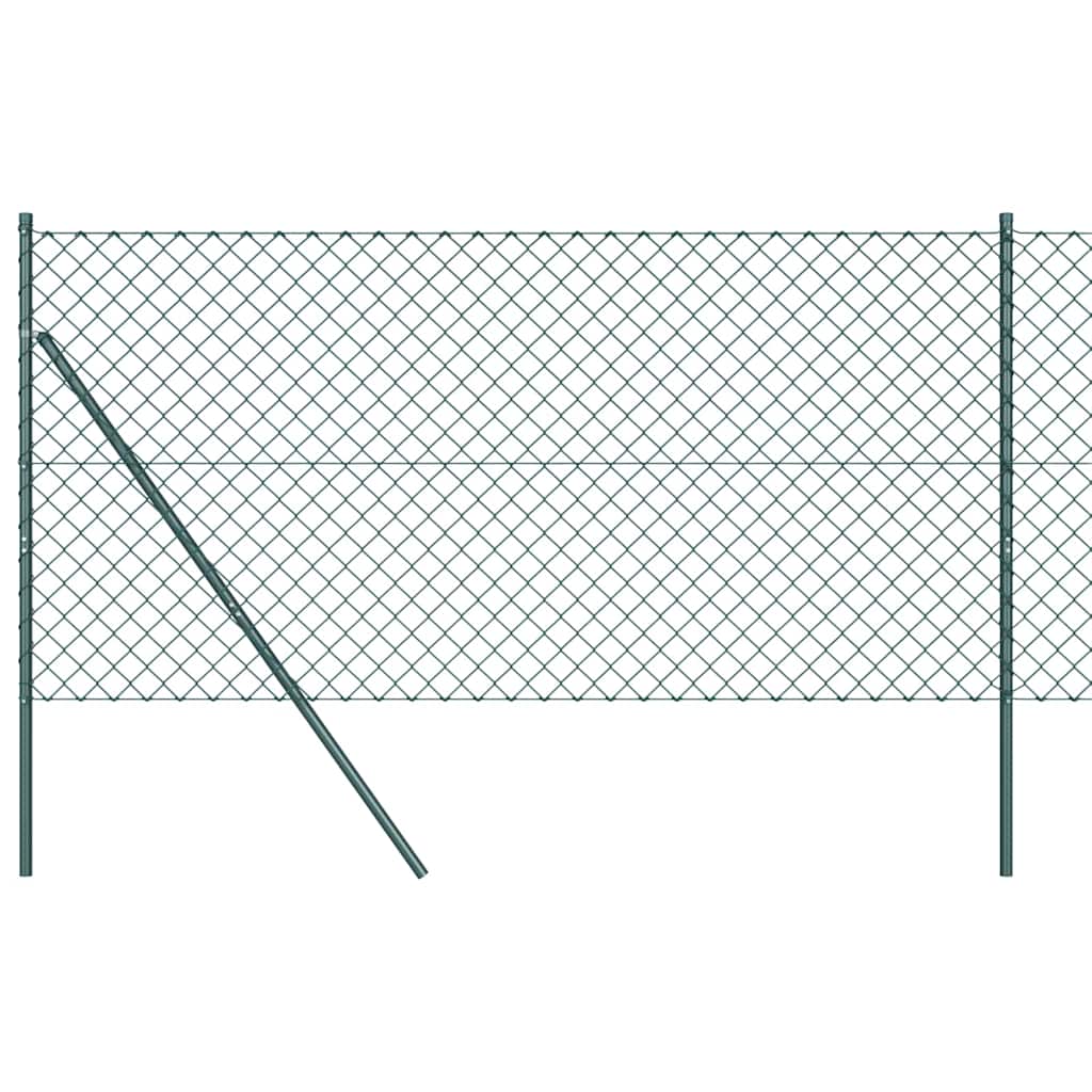 Grundfikseret svejset trådgærde 25 x 1,2 m (B x H)