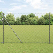 Grundfikseret svejset trådgærde 25 x 1,6 m (B x H)