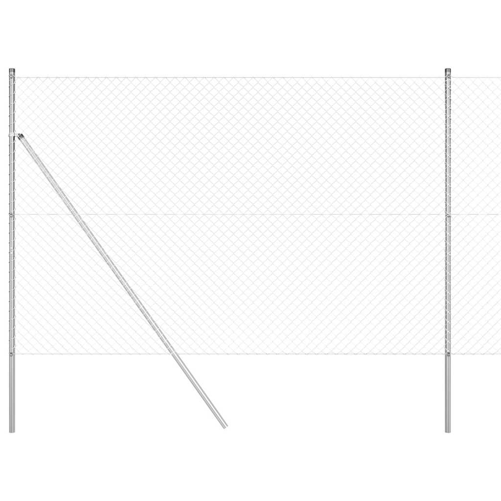 Grundfikseret svejset trådgærde 10 x 1,5 m (B x H)
