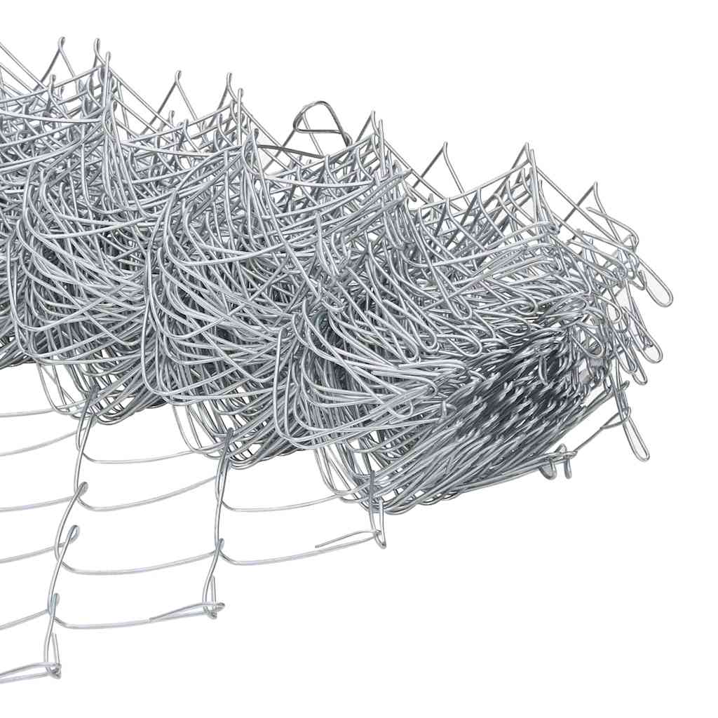Hegnspæl Sølv 10 x 1,5 m (60 x 60 mm mesh) Stål