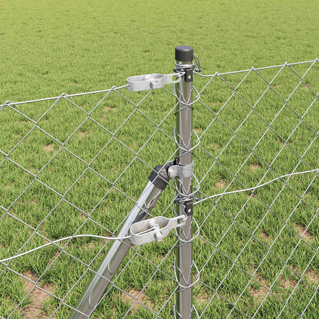 Grundfikseret svejset trådgærde 25 x 0,6 m (B x H)