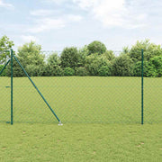 Svejset trådhegn med spidser 10 x 1,6 m (B x H) PVC-belagt stål
