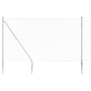 Svejset trådhegn med spidser 10 x 1,5 m (B x H)