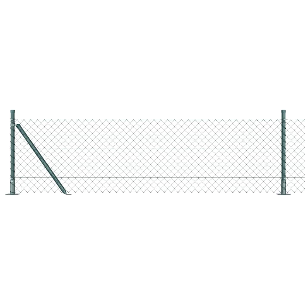 Svejset Trådhegn med Betonsokkel 10 x 0,4 m (B x H)