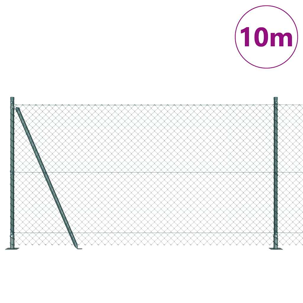 Svejset Trådhegn med Betonsokkel 10 x 1,2 m (B x H)