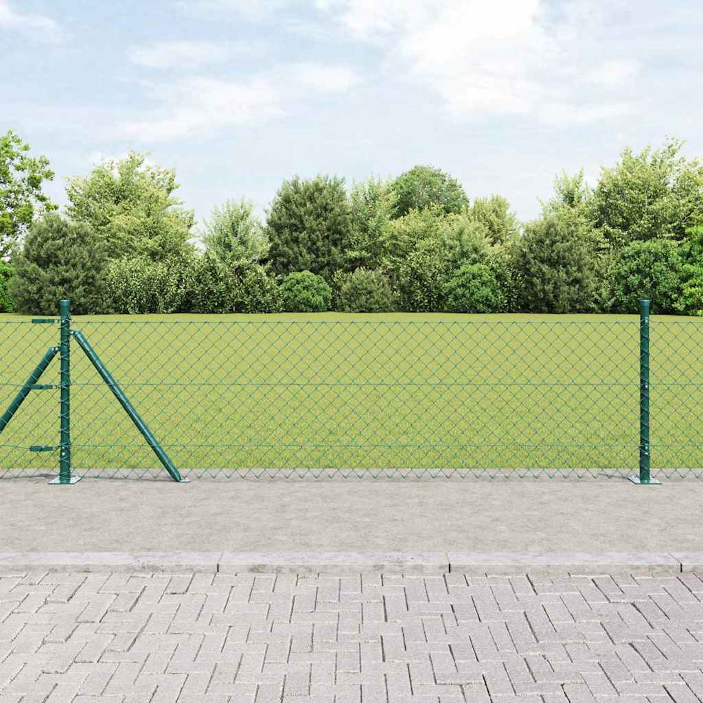 Svejset Trådhegn med Betonsokkel 25 x 0,4 m (B x H)