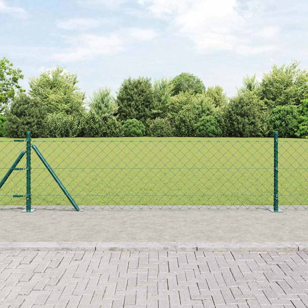 Svejset Trådhegn med Betonsokkel 25 x 0,4 m (B x H)