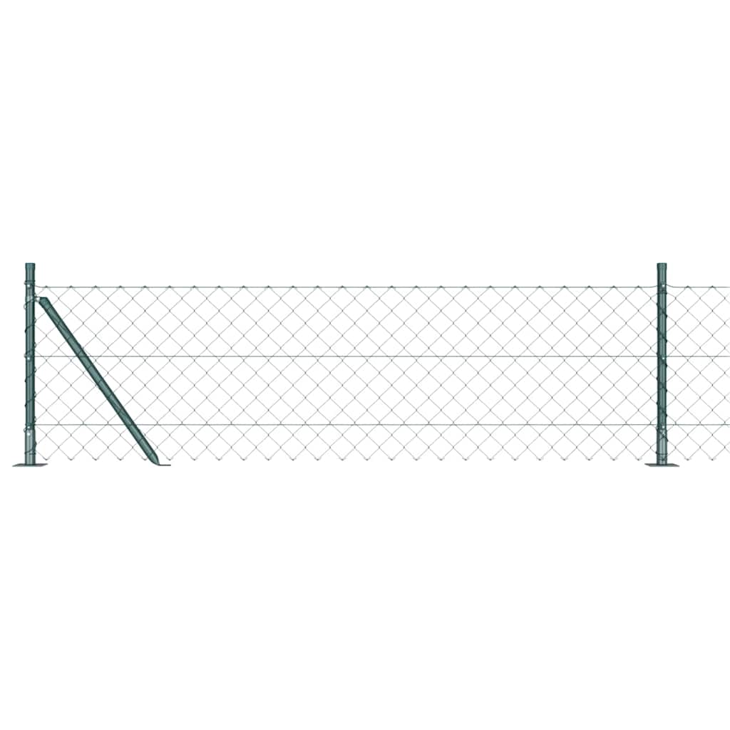 Svejset Trådhegn med Betonsokkel 25 x 0,4 m (B x H)