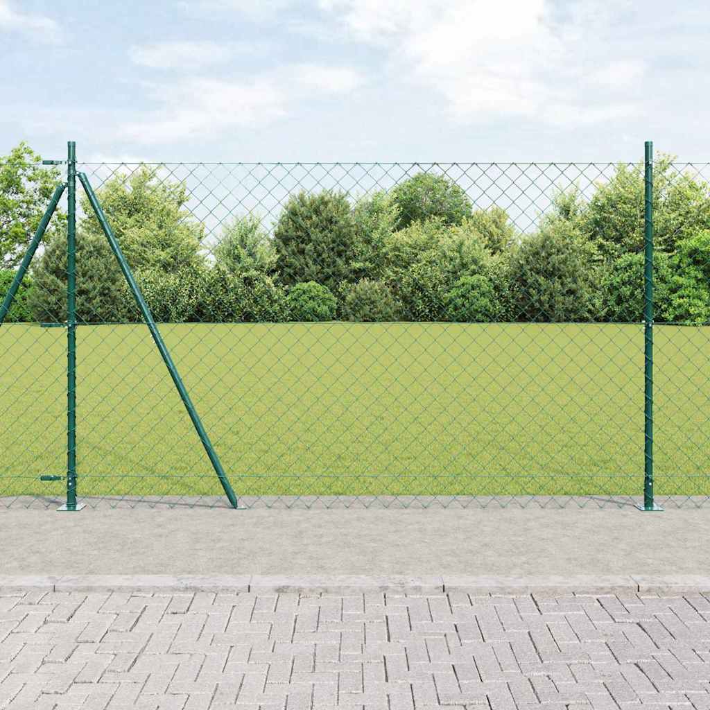 Svejset Trådhegn med Betonsokkel 25 x 1,4 m (B x H)