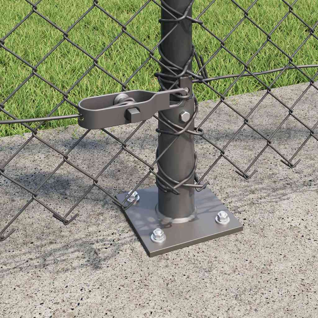 Svejset Trådhegn med Betonsokkel 10 x 1,2 m (B x H)