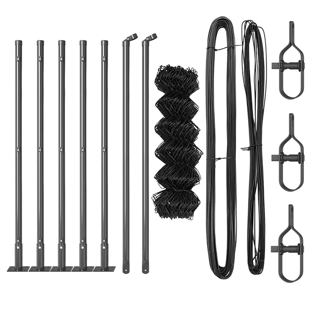 Svejset Trådhegn med Betonsokkel 10 x 0,4 m (B x H)