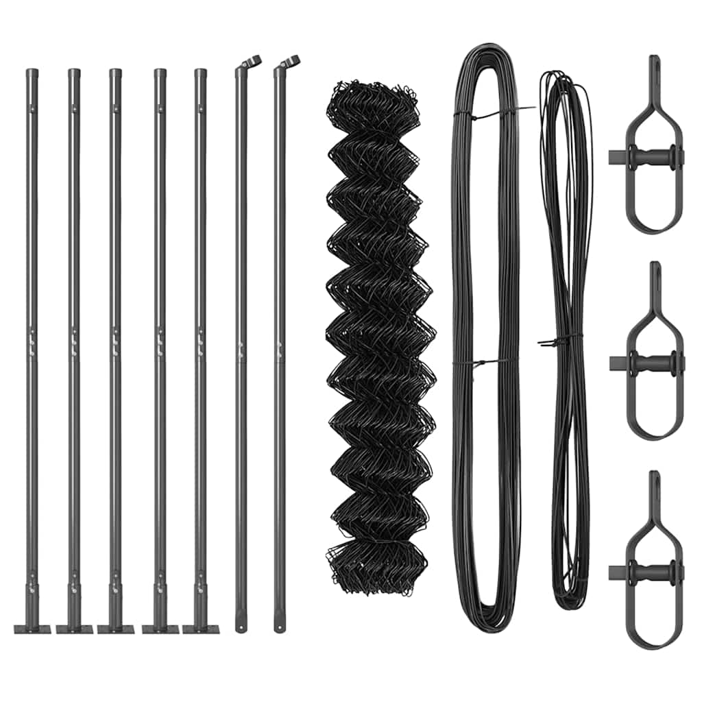 Svejset Trådhegn med Betonsokkel 10 x 0,8 m (B x H)
