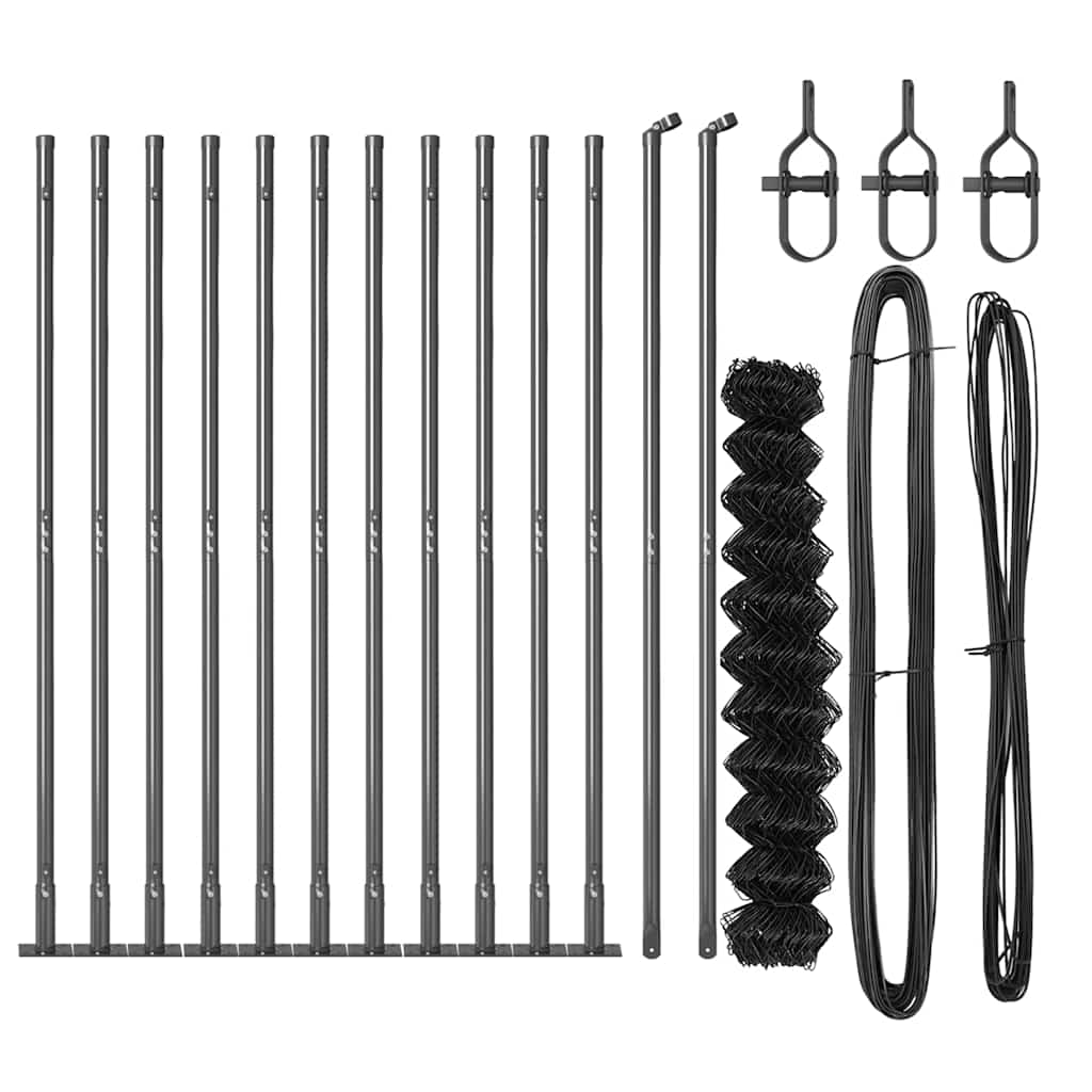 Svejset Trådhegn med Betonsokkel 25 x 0,8 m (B x H)