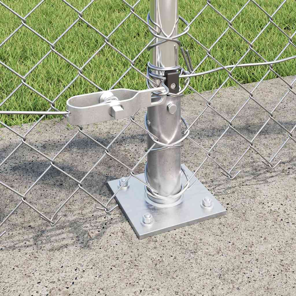 Svejset Trådhegn med Betonsokkel 10 x 1 m (B x H)