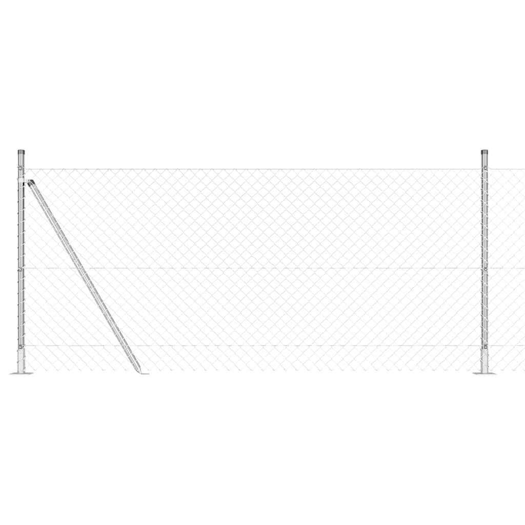Svejset Trådhegn med Betonsokkel 10 x 1 m (B x H)