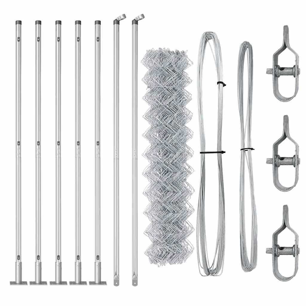 Svejset Trådhegn med Betonsokkel 10 x 1 m (B x H)