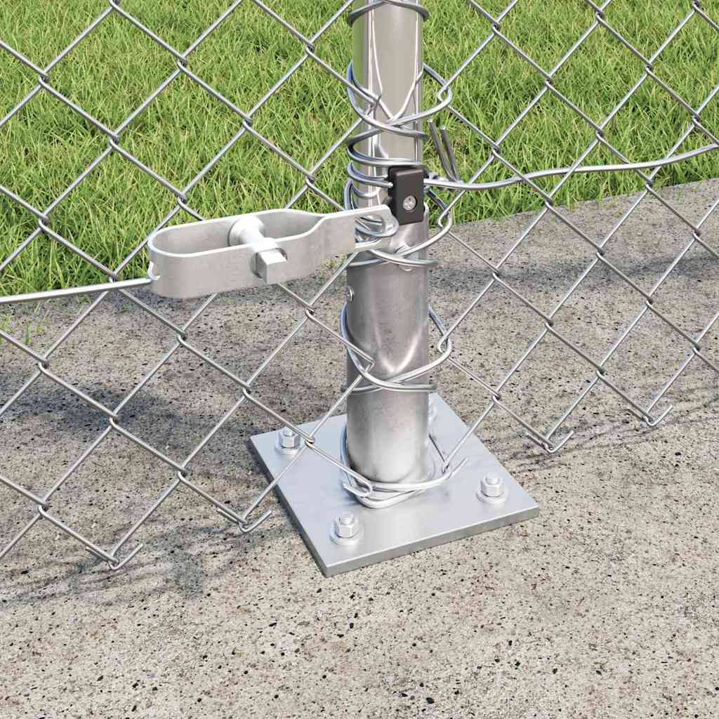 Svejset Trådhegn med Betonsokkel 10 x 1,5 m (B x H)