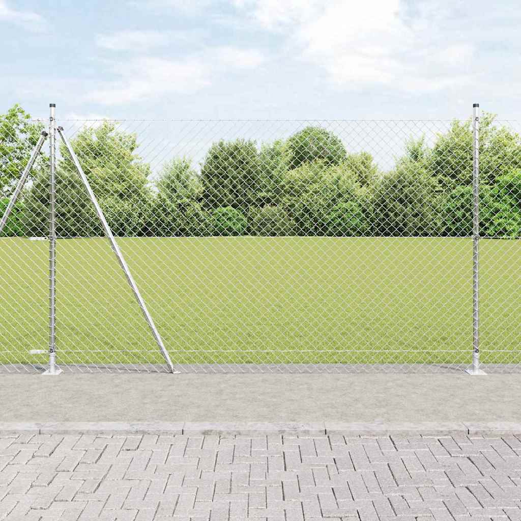 Svejset Trådhegn med Betonsokkel 10 x 1,5 m (B x H)