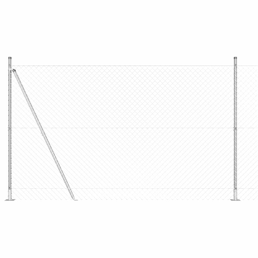 Svejset Trådhegn med Betonsokkel 10 x 1,5 m (B x H)