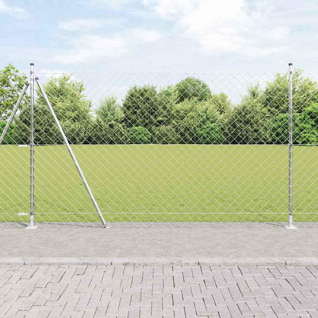 Svejset Trådhegn med Betonsokkel 10 x 1,4 m (B x H)
