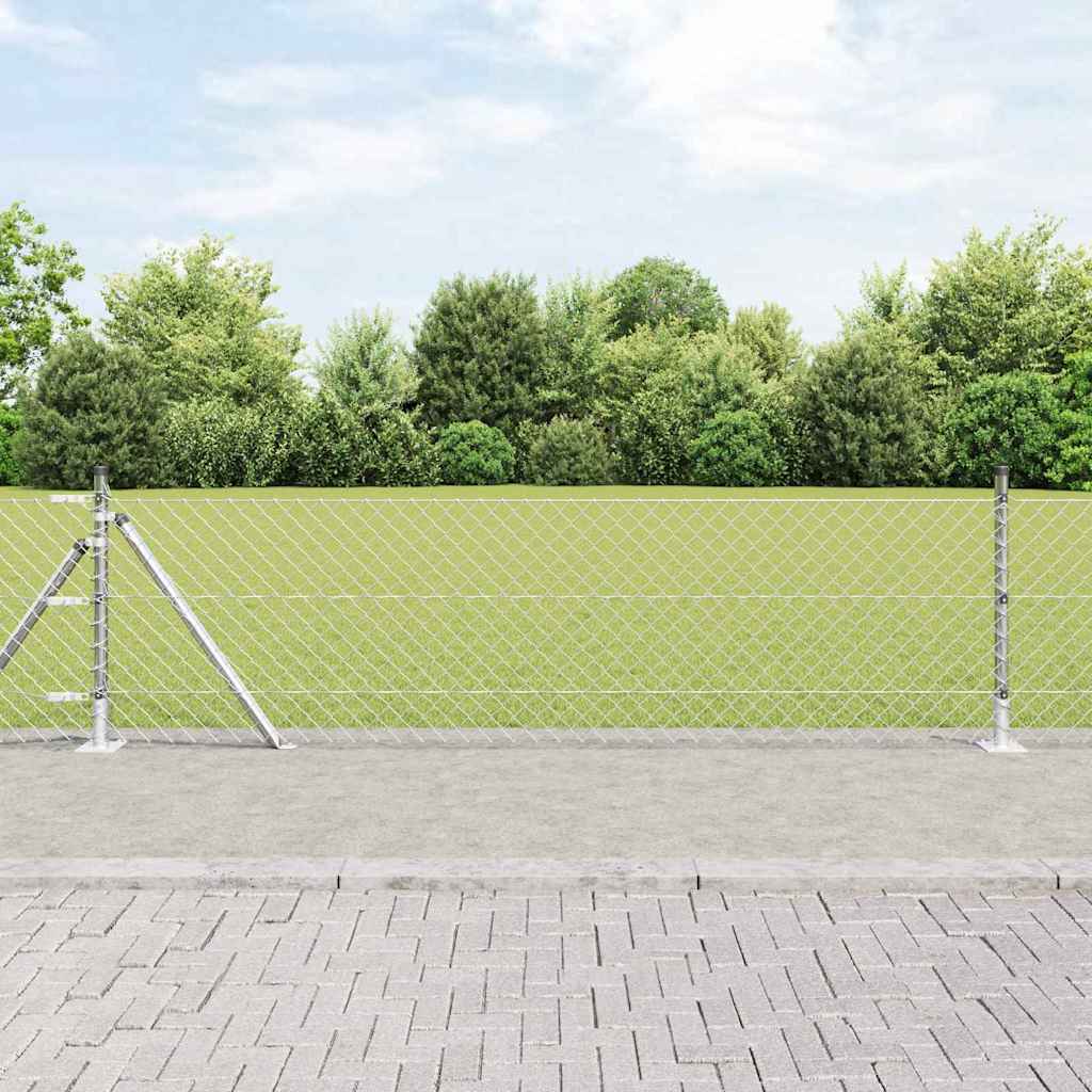 Svejset Trådhegn med Betonsokkel 25 x 0,4 m (B x H)