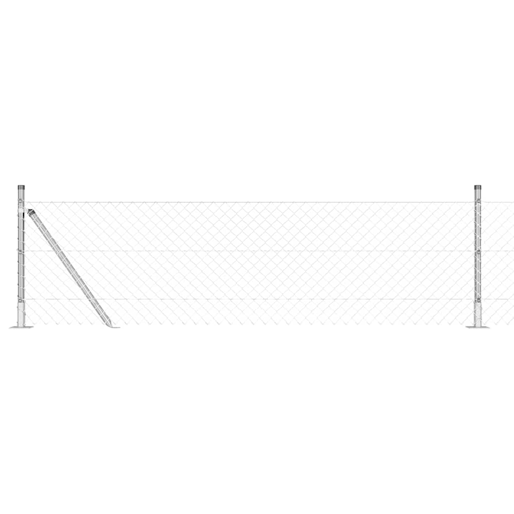 Svejset Trådhegn med Betonsokkel 25 x 0,4 m (B x H)