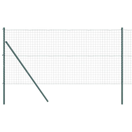 Eurohegn Ground Fix 10 x 1,4 m PVC-belagt stål Grøn Mesh