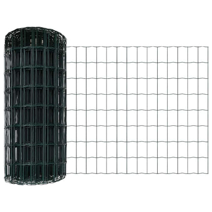 Eurohegn Ground Fix 10 x 0,4 m PVC-belagt stål Grøn Mesh
