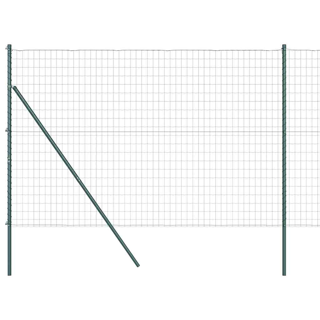 Grundfikseret svejset trådgærde 10 x 1,6 m (B x H)