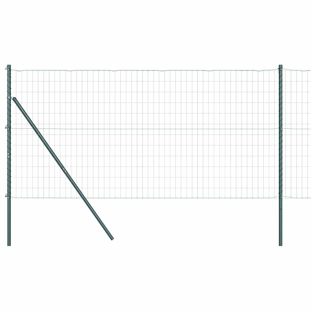 Grundfikseret svejset trådgærde 10 x 1,2 m (B x H)