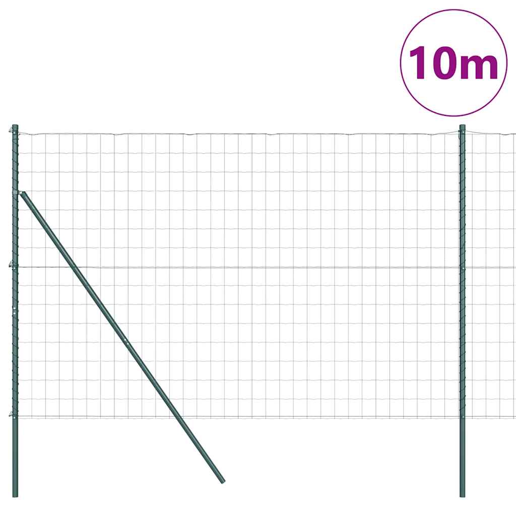 Grundfikseret svejset trådgærde 10 x 1,5 m (B x H)