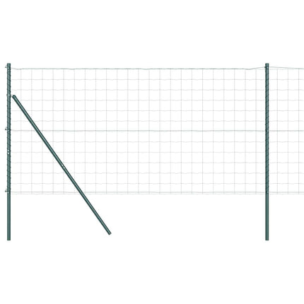 Eurohegn Ground Fix 10 x 1 m PVC-belagt stål Grøn Mesh