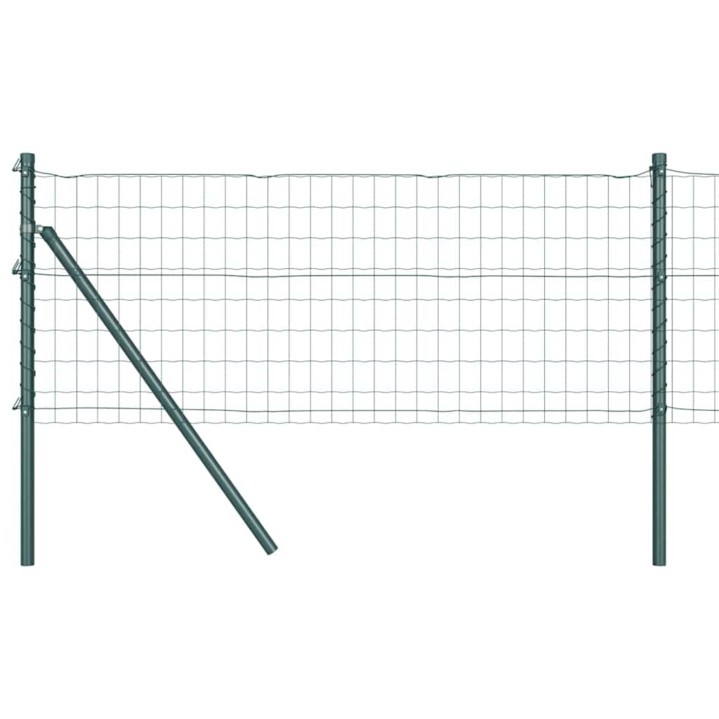Grundfikseret svejset trådgærde 25 x 0,8 m (B x H)