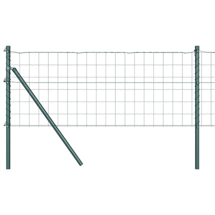 Udendørs Euro Zaun Ground Fix 50 x 0,4 m PVC-belagt stål Grøn