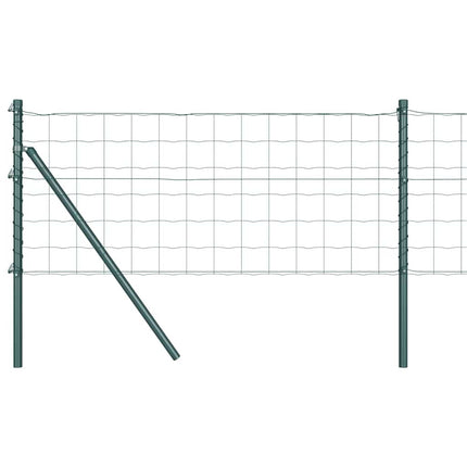 Udendørs Euro Zaun Ground Fix 50 x 0,4 m PVC-belagt stål Grøn