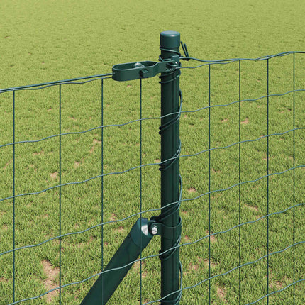 Udendørs Euro Zaun Ground Fix 25 x 1,2 m PVC-belagt stål Grøn