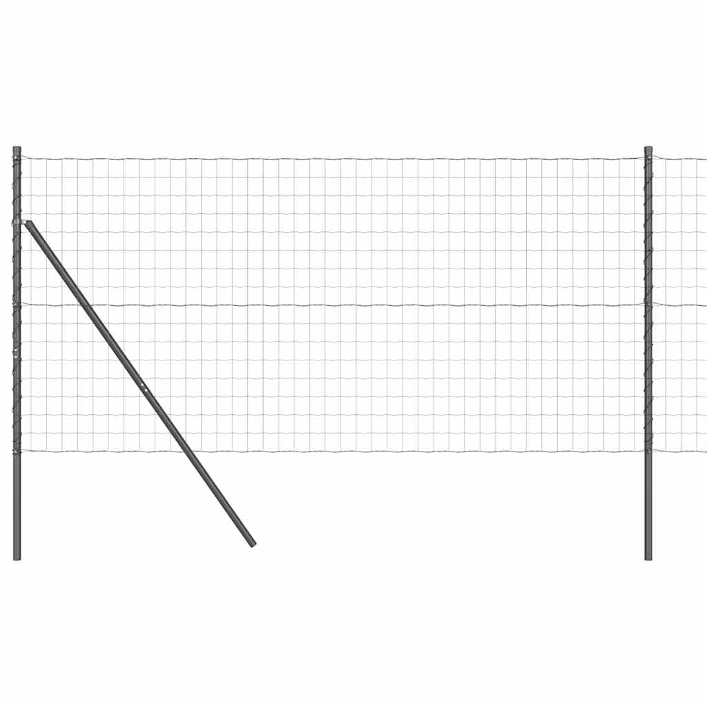 Grundfikseret svejset trådgærde 10 x 1,4 m (B x H)