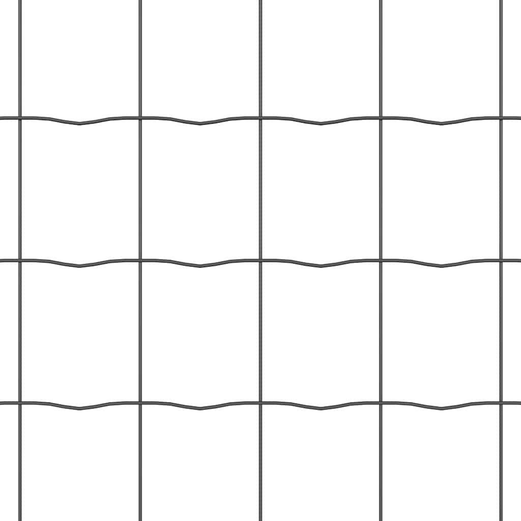 Grundfikseret svejset trådgærde 10 x 1,5 m (B x H)